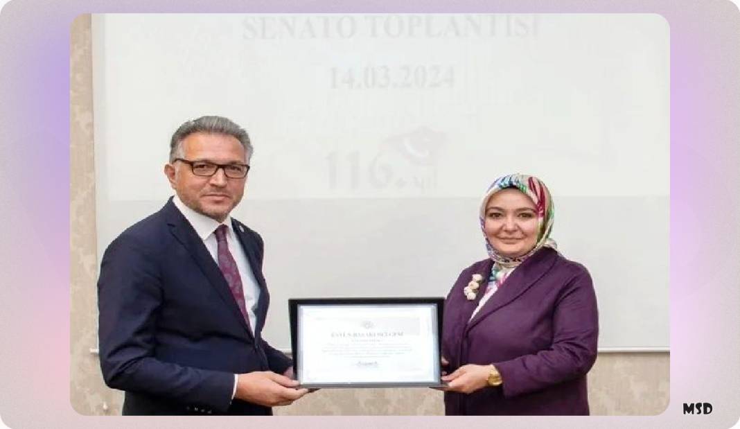 Üzümcü’ye takdir belgesi 2